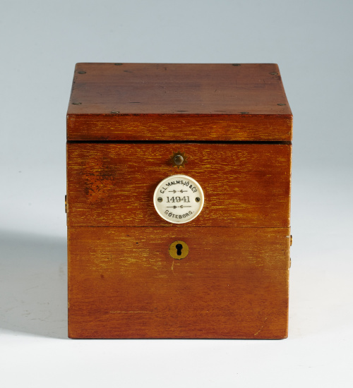 Cronometro marinoMaderaTrabajo sueco para el mercado ingl