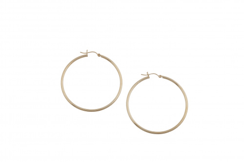 Pendientes criollas de oro amarillo