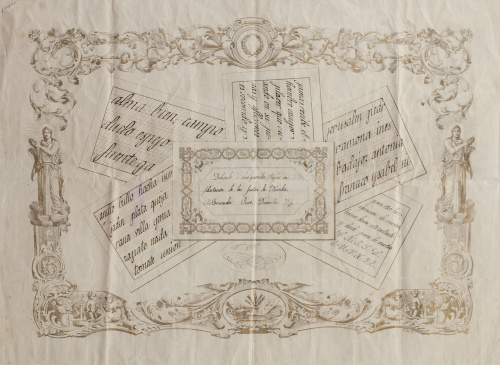 ESCUELA ESPAÑOLA, SIGLO XIXMesa revuelta