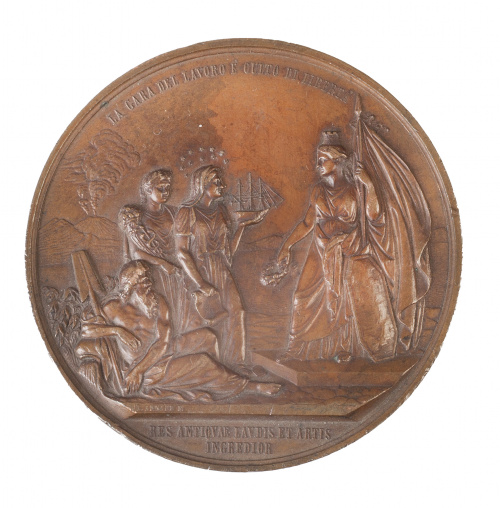 Medalla conmemorativa de la primera Exposición Internaciona