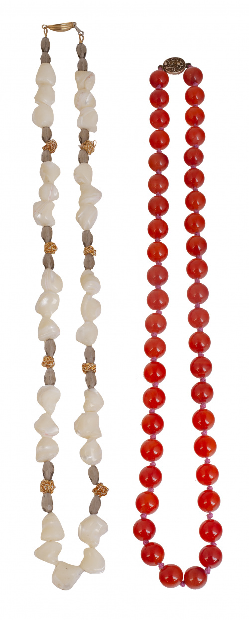 Lote de dos collares