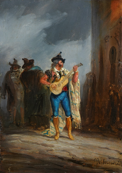 JENARO PÉREZ VILLAMIL (El Ferrol, 1807-Madrid, 1854), JENAR