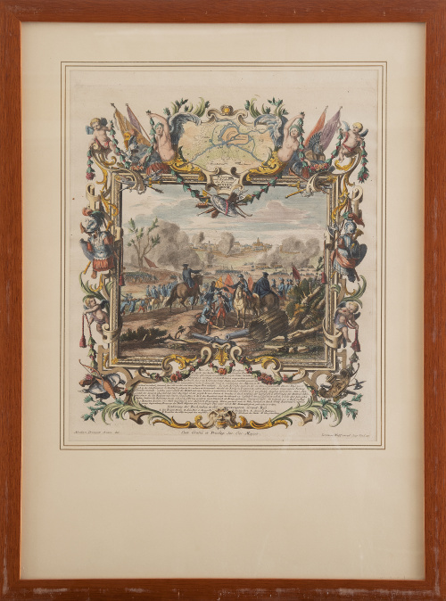 JOHANN AUGUST CORVINUS (1683-1738) según GEORG PHILIPP RUGE