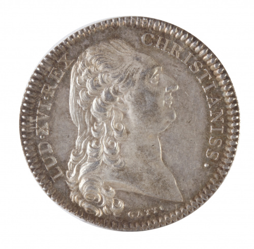 Jetón francés en plata de Luis XVI. Colegios de Farmacia. 1