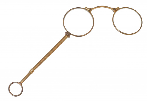 Impertinentes de pp. S.XX en metal dorado