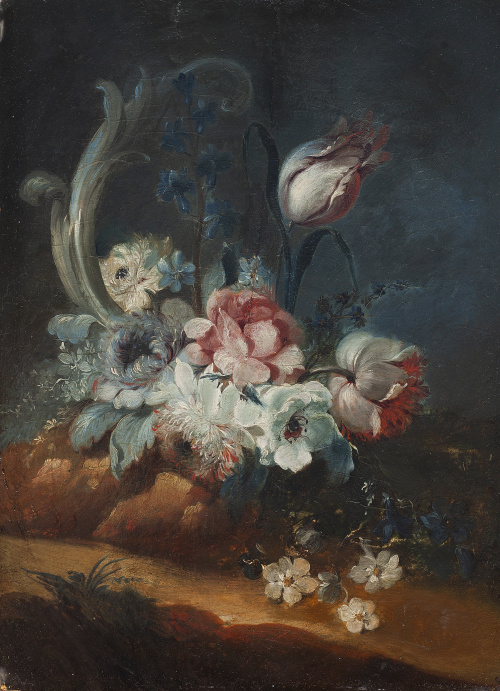 BENITO ESPINÓS (Valencia, 1748- 1818)Florero de rosas, li