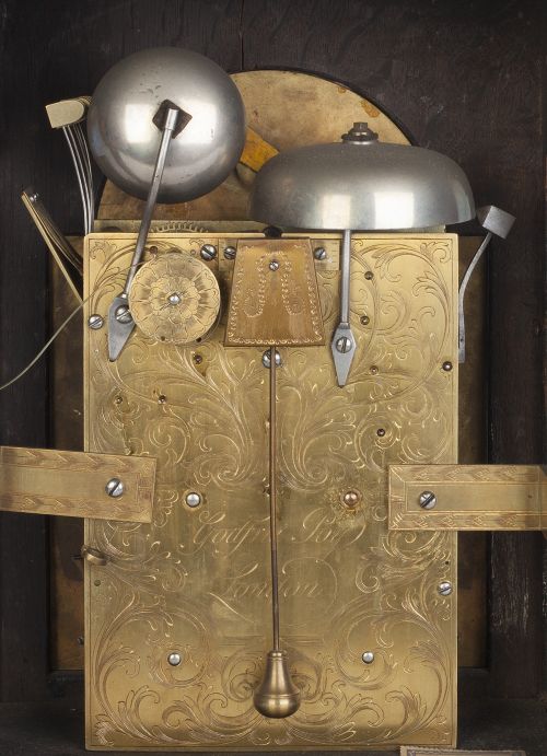 Godfrie Poy London (1775-1795).Reloj bracket Jorge III.