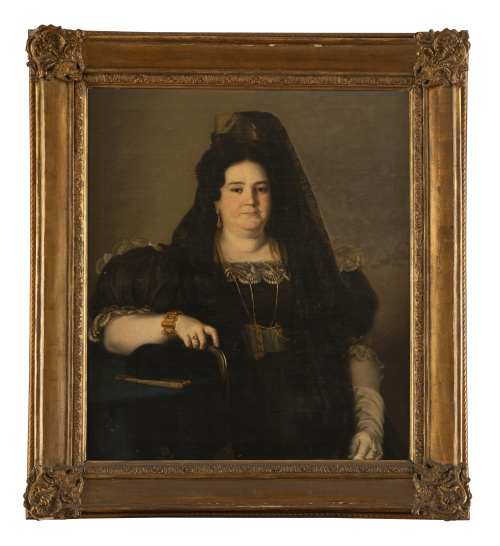 JOAQUÍN MANUEL FERNÁNDEZ CRUZADO (Cádiz, 1781-1856)Retrat