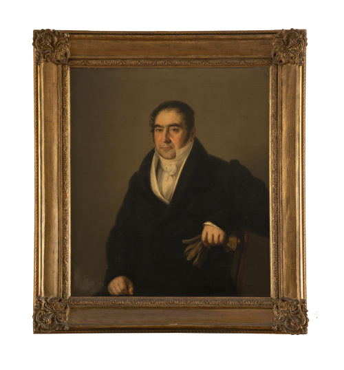 JOAQUÍN MANUEL FERNÁNDEZ CRUZADO (Cádiz, 1781-1856)Retrat
