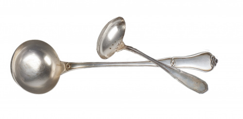 Cazo  de plata de "nudo marinero" de Pedro Durán, S. XX. y 