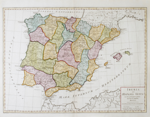 JOHN BLAIR (1725-1783)España con las Islas Baleares