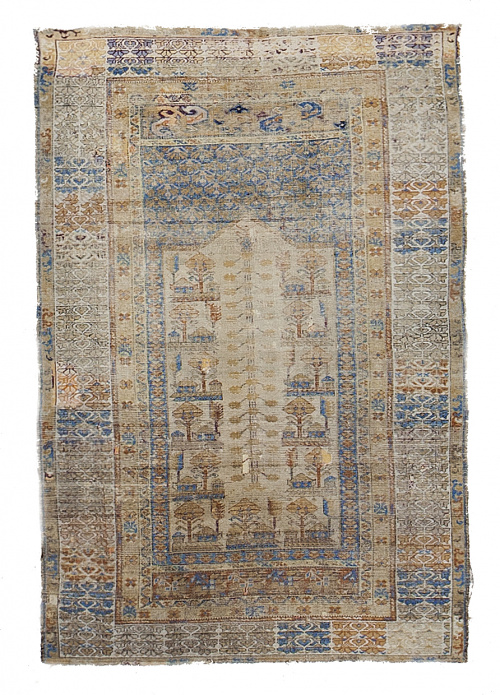 Alfombra antigua en lana, Persia.