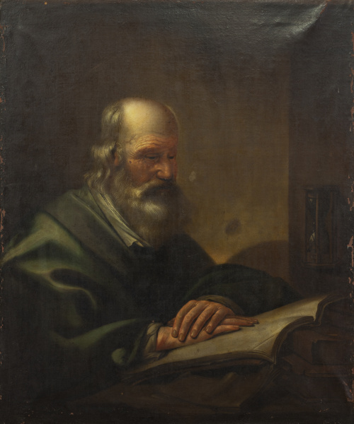 ESCUELA FRANCESA, SIGLO XVIISanto en su gabinete