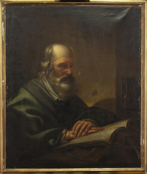 ESCUELA FRANCESA, SIGLO XVIISanto en su gabinete