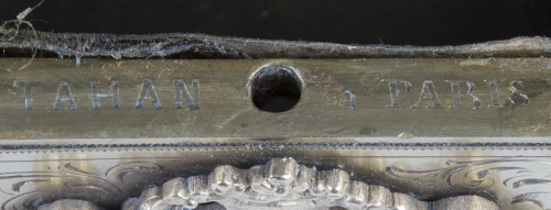 Tahan á ParísJoyero de bronce dorado.Francia, ffs. del 