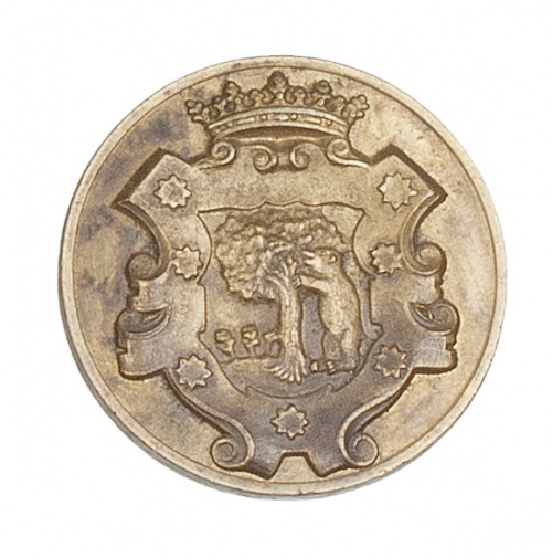 Medalla del escudo de la ciudad de Madrid