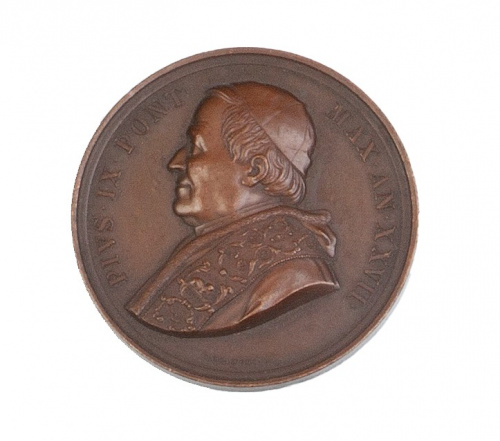 Medalla conmemorativa del Papa Pio IX 