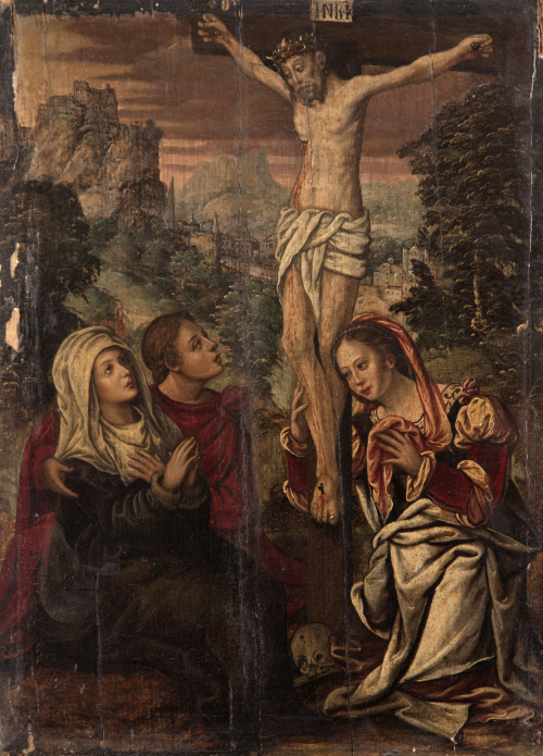 ESCUELA FLAMENCA, H. 1600Crucifixión