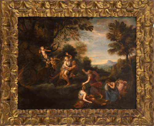 ATRIBUIDO A DIRK VAN DER LISSE (Escuela flamenca, siglo XVI