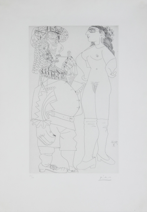 PABLO PICASSO (Málaga, 1881 - Mougins, 1973), PABLO PICASSO