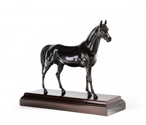 Caballo.Escultura en bronce, S. XIX - XX.