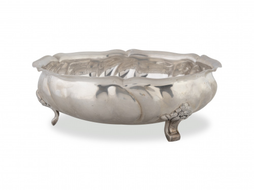 Centro de plata de la joyería Montejo.S. XX