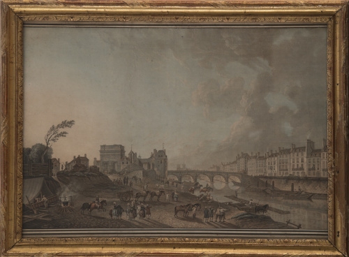 PIERRE ANTOINE DEMACHY (pinx) CHARLES y MELCHOR DESCOURTIS 