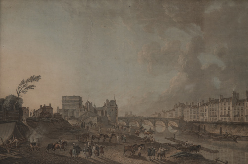 PIERRE ANTOINE DEMACHY (pinx) CHARLES y MELCHOR DESCOURTIS 