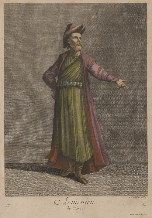 SEGÚN JEAN BAPTISTE VAMOUR"Gentilhomme Valaque","Armenien