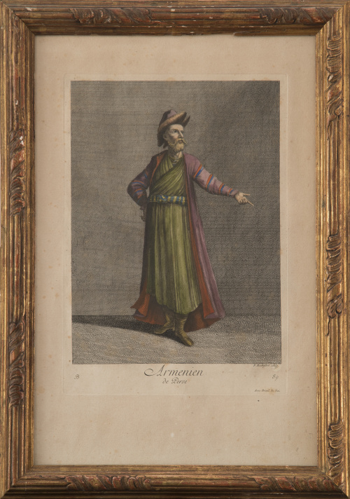 SEGÚN JEAN BAPTISTE VAMOUR"Gentilhomme Valaque","Armenien
