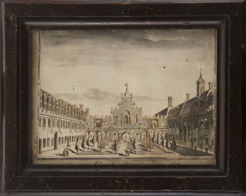 ESCUELA ITALIANA, SIGLO XVIII Según grabados de Thomas Sa