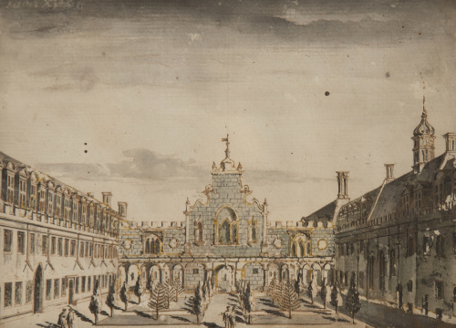 ESCUELA ITALIANA, SIGLO XVIII Según grabados de Thomas Sa