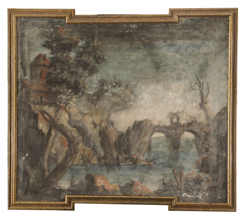 ESCUELA ESPAÑOLA, H. 1900Conjunto de cinco sargas con esc