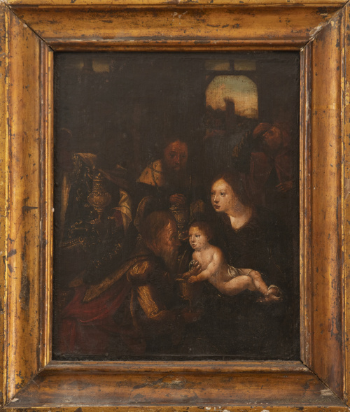 ESCUELA FLAMENCA, H. 1600Adoración de los Reyes 