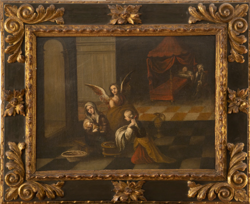 ESCUELA SEVILLANA, FF. SIGLO XVIINacimiento de San Juan B