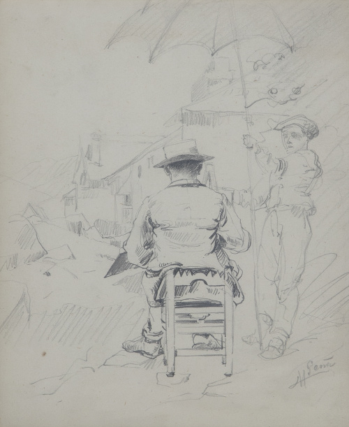 MAXIMINO PEÑA MUÑOZ (Salduero, Soria, 1863-Madrid, 1940), M