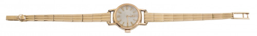 Reloj Cyma para señora años 50 en oro 