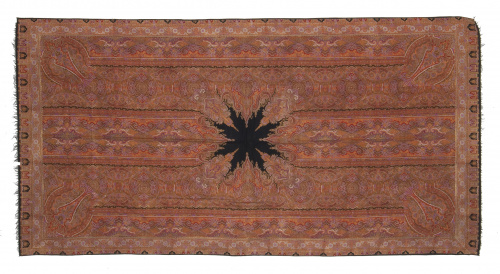 Pashley de seda con motivo de "boteh".S. XIX.