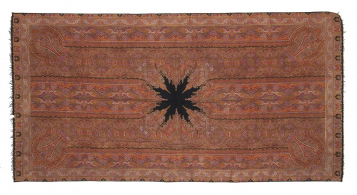 Pashley de seda con motivo de "boteh".S. XIX.