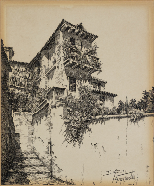 ENRIQUE MARÍN SEVILLA (Granada 1870-Madrid 1940), ENRIQUE M