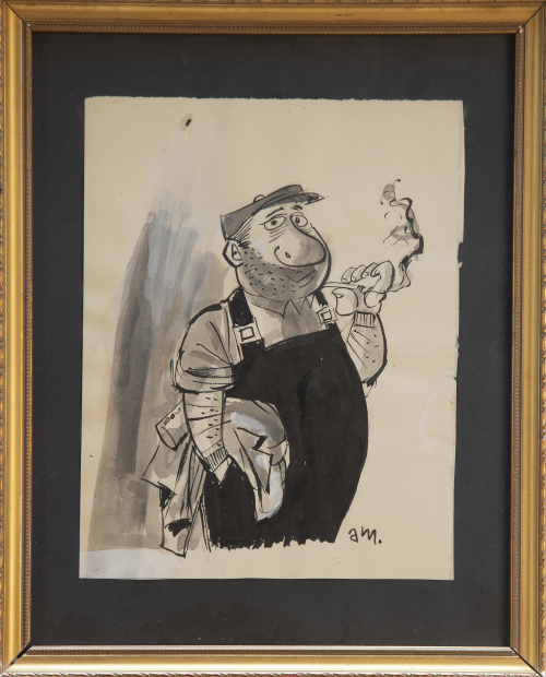 ANTONIO MINGOTE (Sitges, 1919 - Madrid, 2012)Personaje fu