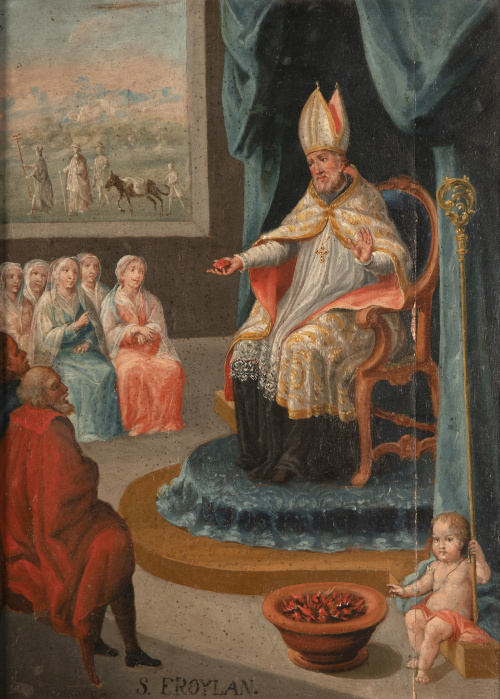 ESCUELA ESPAÑOLA, SIGLO XIXSan Froilán