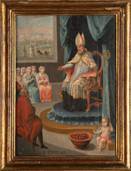 ESCUELA ESPAÑOLA, SIGLO XIXSan Froilán