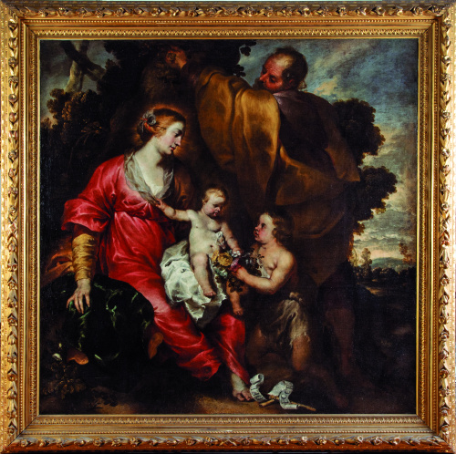 ATRIBUIDO A ERASMUS QUELLINUS (1634 -1715)El descanso en 