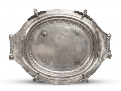 Sopera blasonada de plata Jorge III . Con marcas.Paul Sto