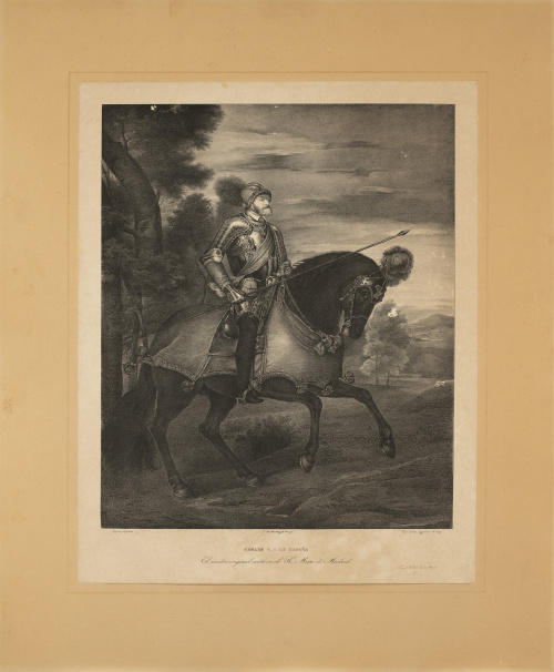 LUIS CARLOS LEGRAND (activo en Madrid entre 1829-1858)Car