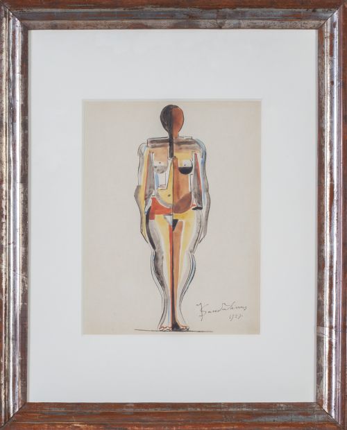 JOAN SANDALINAS (Barcelona, 1903 - 1991)Figura, 1927