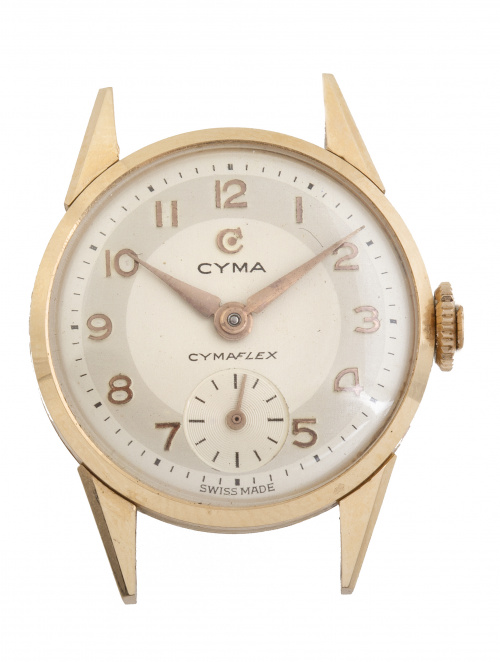 Caja de reloj CYMA años 50 en oro