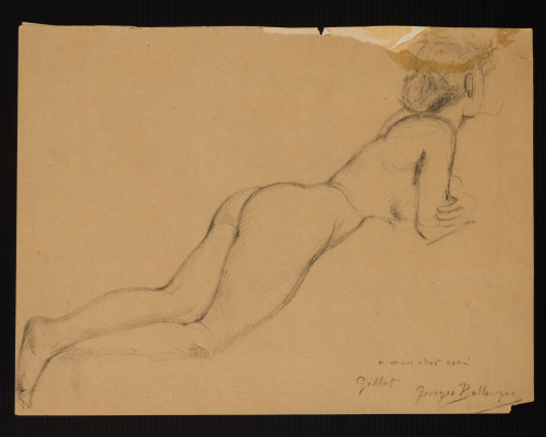 GILLOT, S. XX.Desnudo femenino.