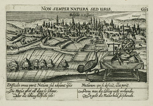 DANIEL MEISSNER (1585- 1625)Vista del Real Monasterio de S